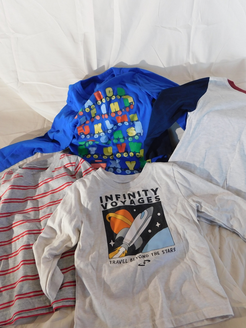 Infinity Voyages Kids Long-Sleeve Graphic Tee - White